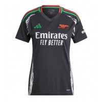 Camisa de Futebol Arsenal Equipamento Secundário Mulheres 2024-25 Manga Curta